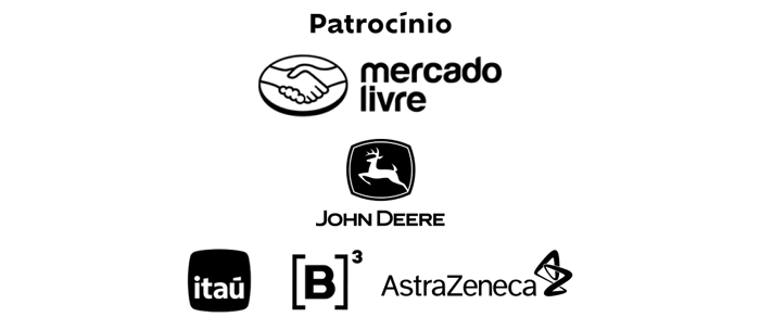 Patrocínio Mercado Livre, John Deere, Itaú, B3 e Astrazeneca